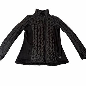 Mondetta Quilted Performance Jacket | Black Ski & Outdoor Layer XL